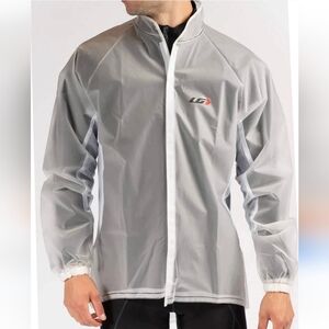 Louis Garneau Men's Clean Rain Cycling Jacket – Waterproof Windbreaker S